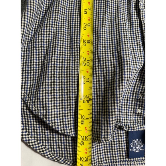 Polo Ralph Lauren Youth L Gingham Check Button Down Long Sleeve Lightweight - Picture 5 of 7